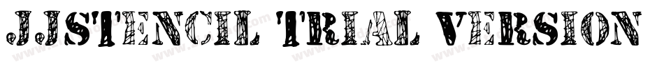 JJStencil Trial Version字体转换